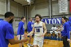 MBBall vs Emmanuel  Wheaton College Men's Basketball vs Emmanuel College. - Photo By: KEITH NORDSTROM : Wheaton, basketball, team photo, MBBall2019